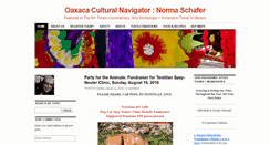 Desktop Screenshot of oaxacaculture.com
